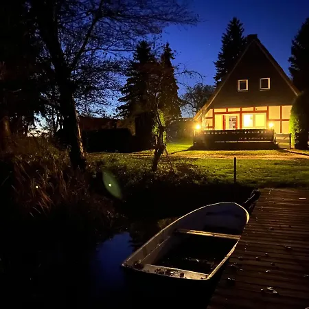 Haus Am Mit Steg, Boot, Kamin Und Sauna - Mecklenburgische Seenplatte Blankensee (Mecklenburg-Vorpommern)